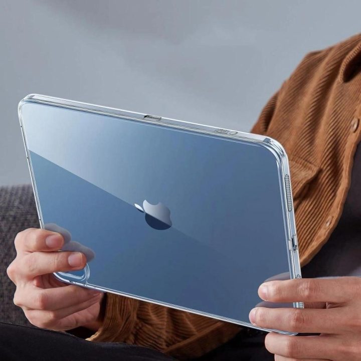 Dėklas planšetei skaidrus silikoninis apsauginis iPad 10.9/11