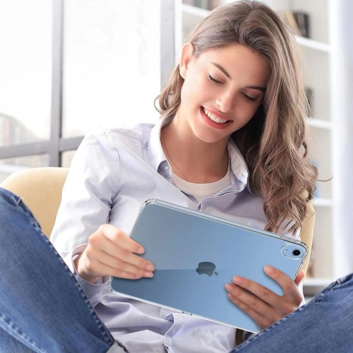 Dėklas planšetei skaidrus silikoninis apsauginis iPad 10.9/11