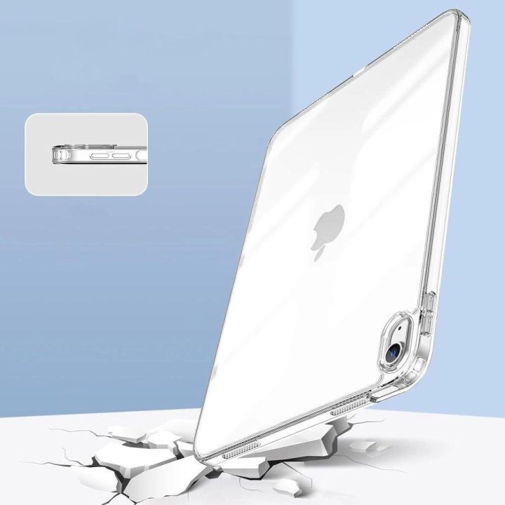 Dėklas planšetei skaidrus silikoninis apsauginis iPad 10.9/11