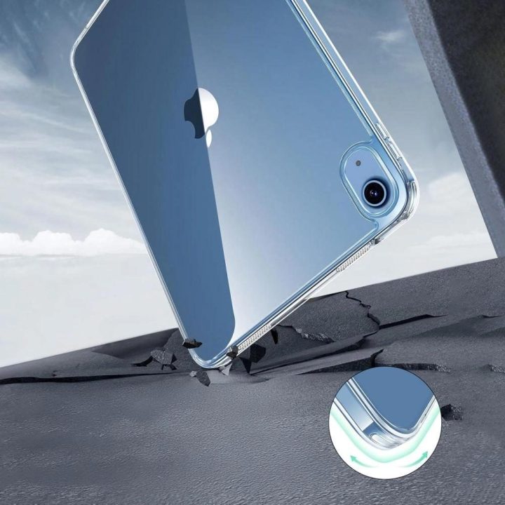 Dėklas planšetei skaidrus silikoninis apsauginis iPad 10.9/11