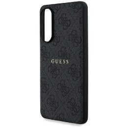 Dėklas telefonui juodas su MagSafe funkcija Samsung Galaxy S25 Edge Guess