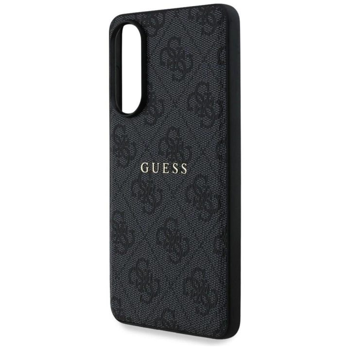 Dėklas telefonui juodas su MagSafe funkcija Samsung Galaxy S25 Edge Guess