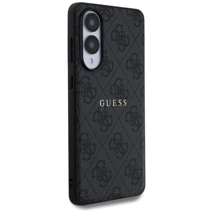Dėklas telefonui juodas su MagSafe funkcija Samsung Galaxy S25 Edge Guess