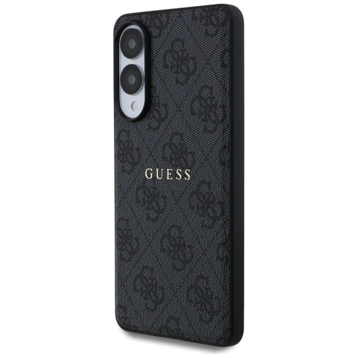 Dėklas telefonui juodas su MagSafe funkcija Samsung Galaxy S25 Edge Guess