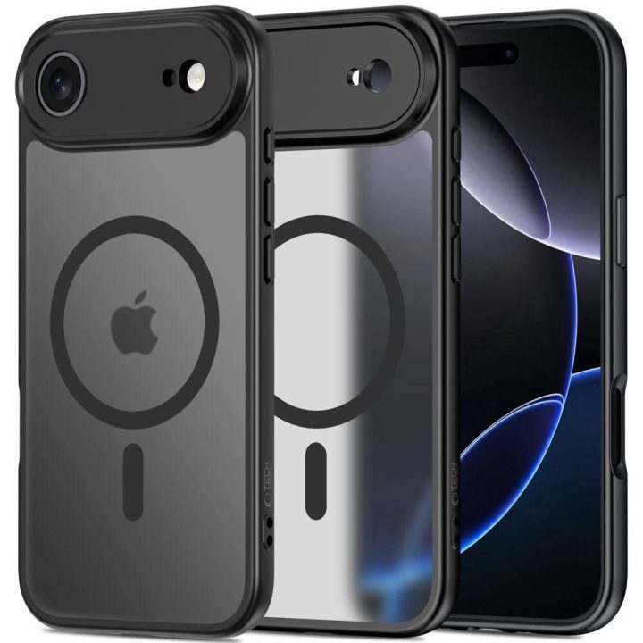 Dėklas telefonui juodas su MagSafe funkcija iPhone 17 Air