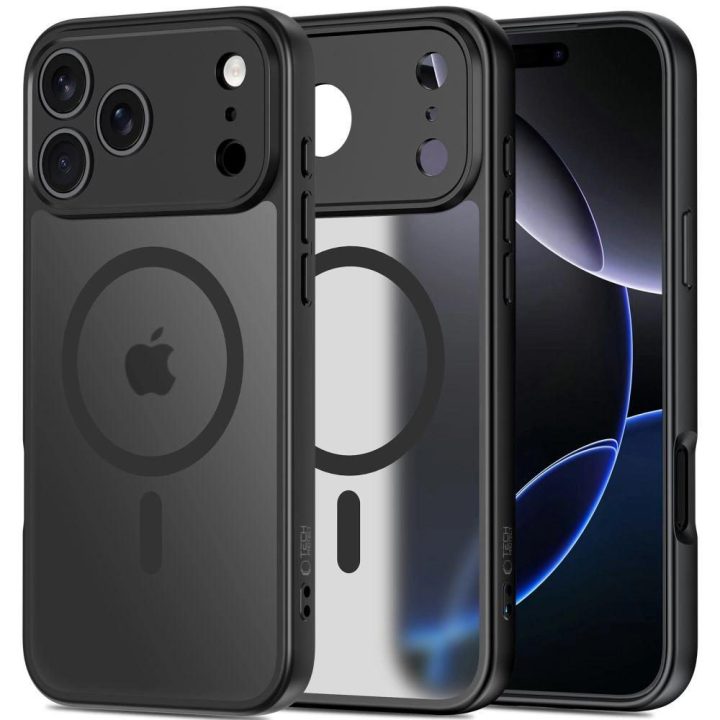 Dėklas telefonui juodas su MagSafe funkcija iPhone 17 Pro