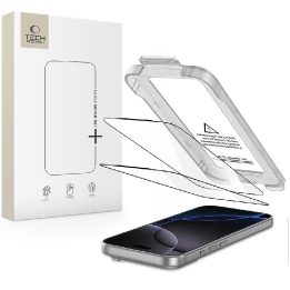Grūdintas stiklas juodas iPhone 17 Pro Max ekranui 2 vnt.