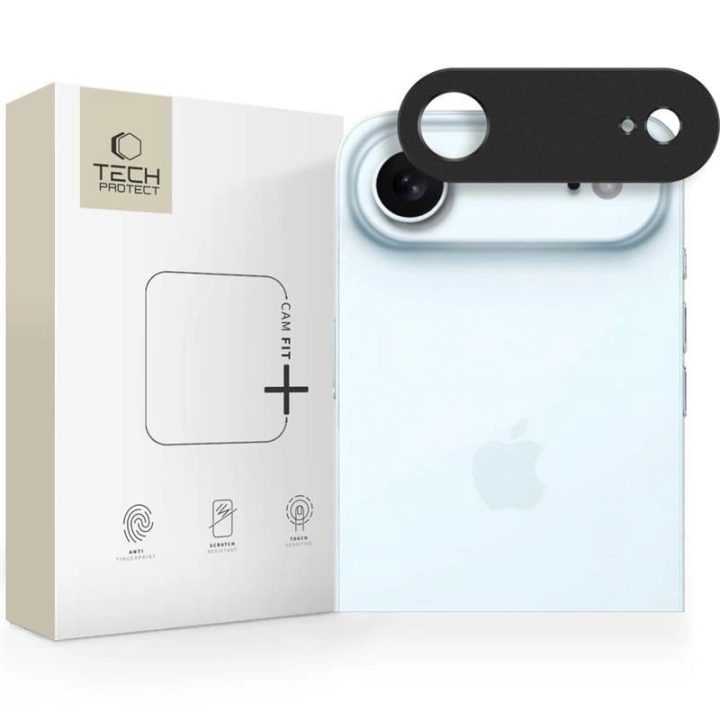 Dėklas telefonui juodas su apsauga nuo įbrėžimų iPhone 17 Air