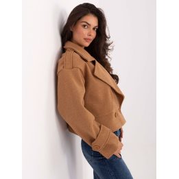 Striukė smėlio spalvos vilnonė trumpa kasdienai