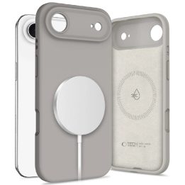 Dėklas telefonui pilkas silikoninis su MagSafe iPhone 17 Air