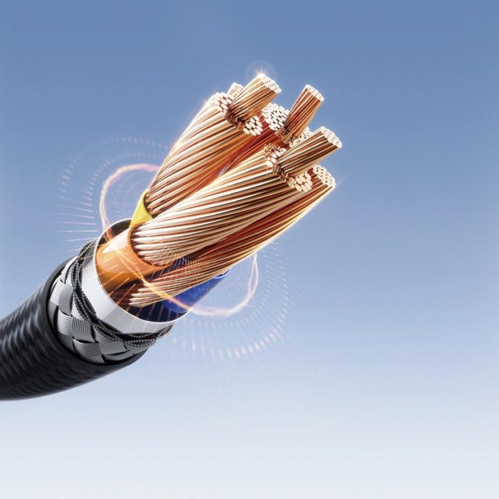 Įkrovimo laidas USB-C juodas pintas 3A 1m