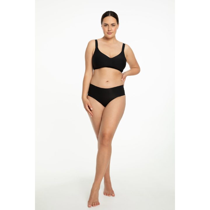 Liemenėlė juoda be lankelių patogi Jelly Bra Comfort