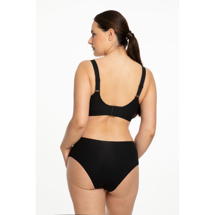 Liemenėlė juoda be lankelių patogi Jelly Bra Comfort