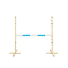 Šuolių kliūtis medinė šviesiai mėlyna 120 cm