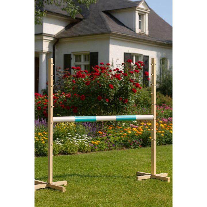 Šuolių kliūtis medinė mėtinė Hobby Horse 120 cm