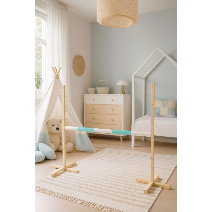Šuolių kliūtis medinė mėtinė Hobby Horse 120 cm