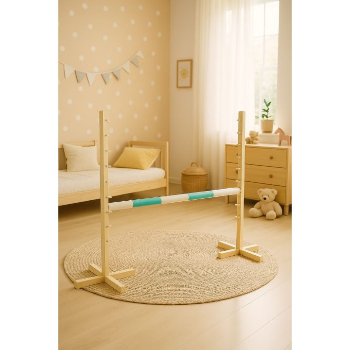 Šuolių kliūtis medinė mėtinė Hobby Horse 120 cm