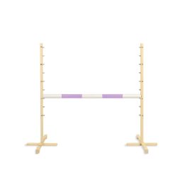 Šuolių kliūtis vaikiška su violetine kartimi 120 cm