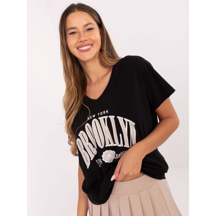 Komplektas moteriškas juodas ir smėlio spalvos Brooklyn