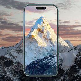 Grūdinto stiklo plėvelė skaidri 3 vnt. iPhone 16/17 Pro Max