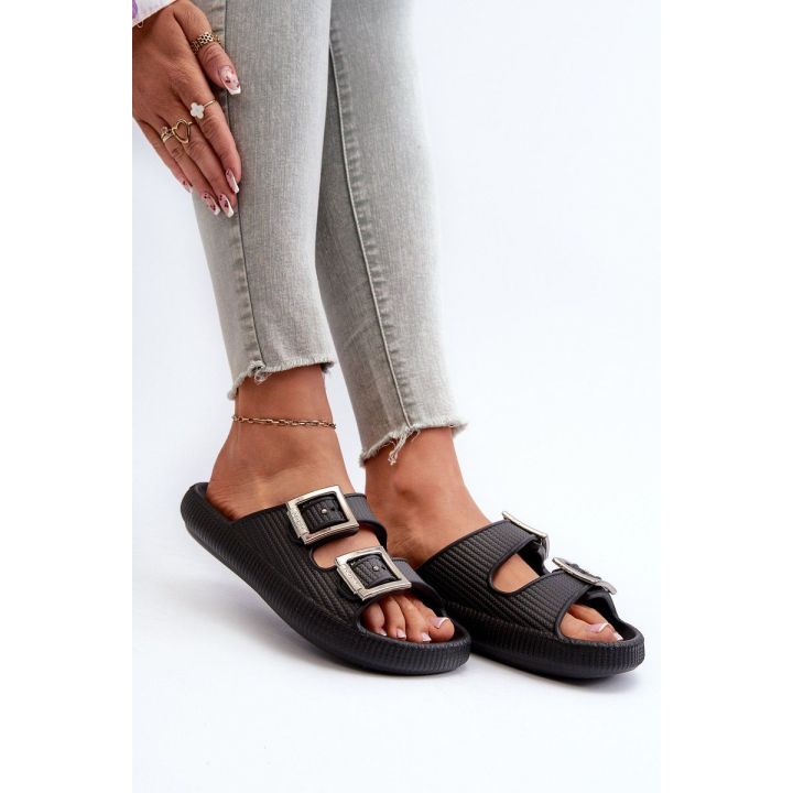Šlepetės Juodos