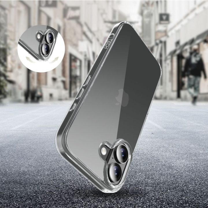 Telefono dėklas skaidrus iPhone 17