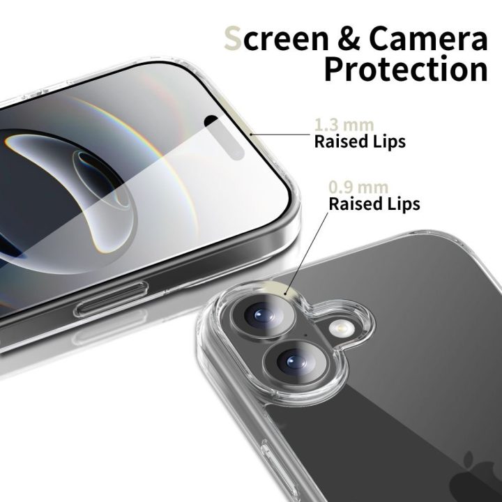 Telefono dėklas skaidrus iPhone 17