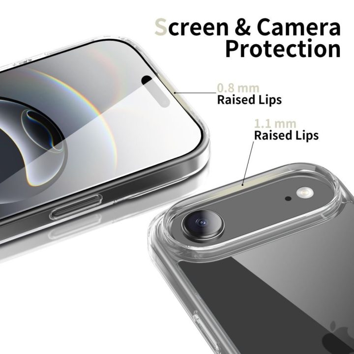 Telefono dėklas skaidrus Air iPhone 17