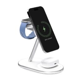 Belaidis kroviklis baltas 3-in-1 MagSafe suderinamas Puro