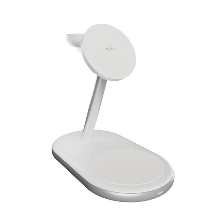 Belaidis kroviklis baltas 3-in-1 MagSafe suderinamas Puro