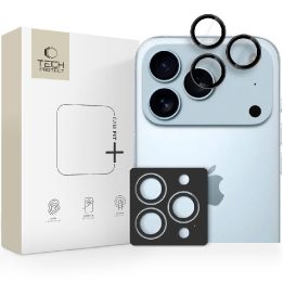 Kameros lęšių apsauga juoda iPhone 14–17 Pro/Max