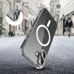 Telefono dėklas skaidrus MagSafe iPhone 17
