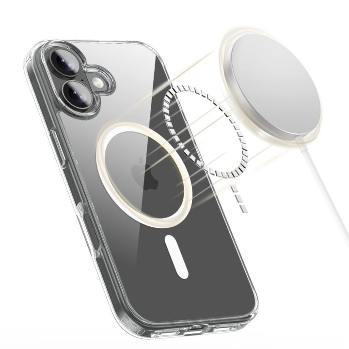 Telefono dėklas skaidrus MagSafe iPhone 17