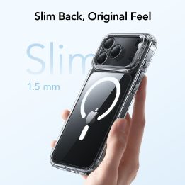 Telefono dėklas skaidrus su atrama MagSafe iPhone 17 Pro Max ESR