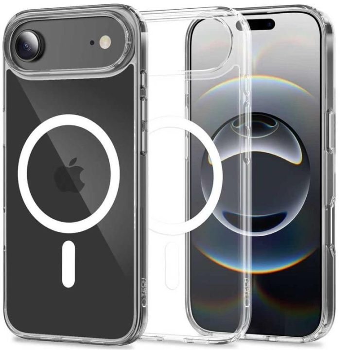 Telefono dėklas skaidrus MagSafe iPhone 17 Air