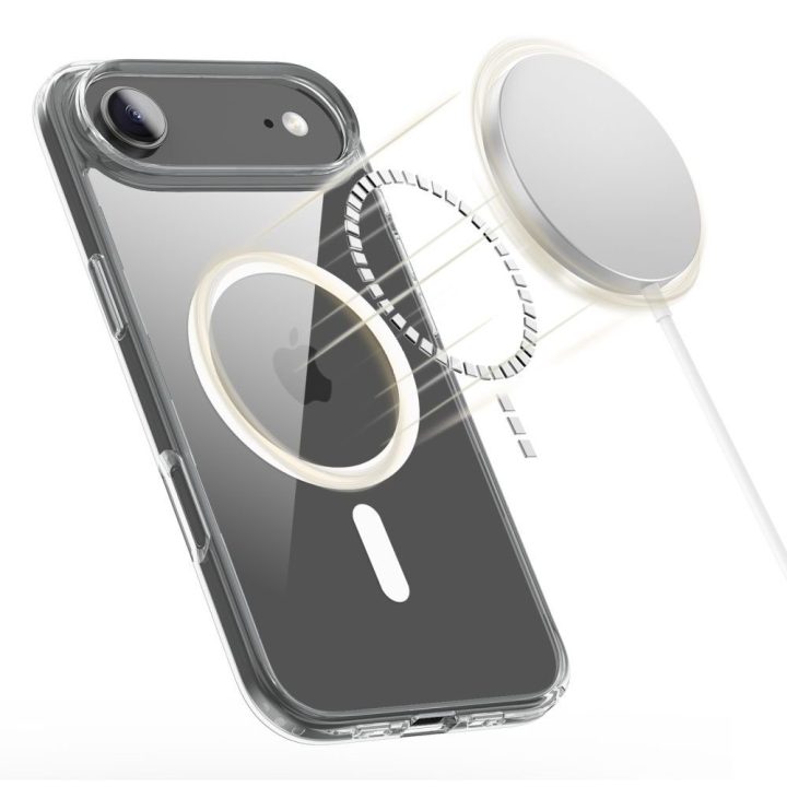 Telefono dėklas skaidrus MagSafe iPhone 17 Air
