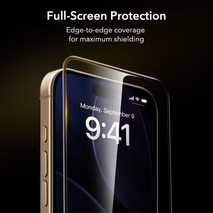 Grūdintas stiklas iPhone 17 Pro Max 3D ESR UltraFit Armorite