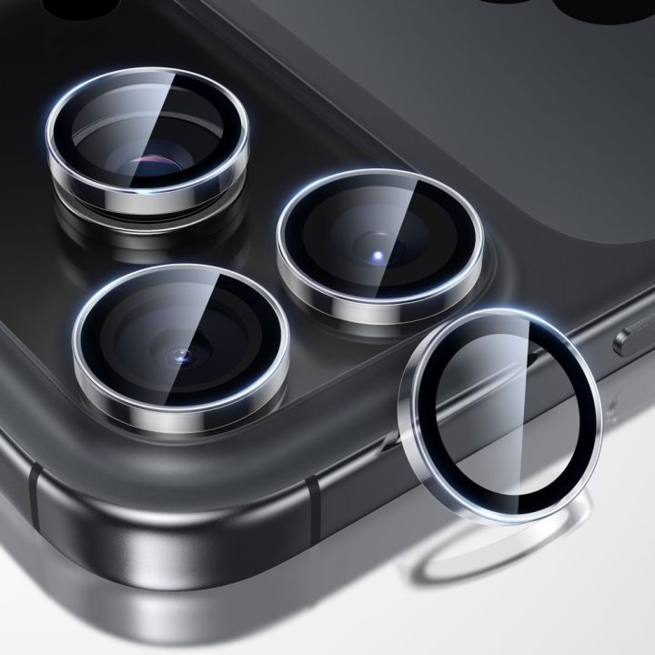 Kameros apsauga skaidri iPhone 14–17 Pro / Pro Max ESR Armorite