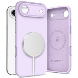 Telefono dėklas violetinis silikoninis MagSafe iPhone 17 Air