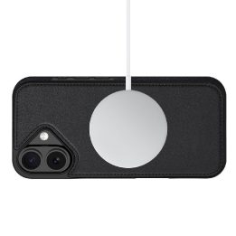 Telefono dėklas iPhone 17 juodas Wallet MagSafe
