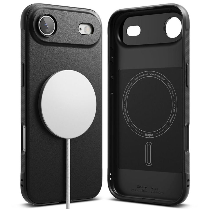Telefono dėklas iPhone 17 Air juodas MagSafe Ringke Onyx