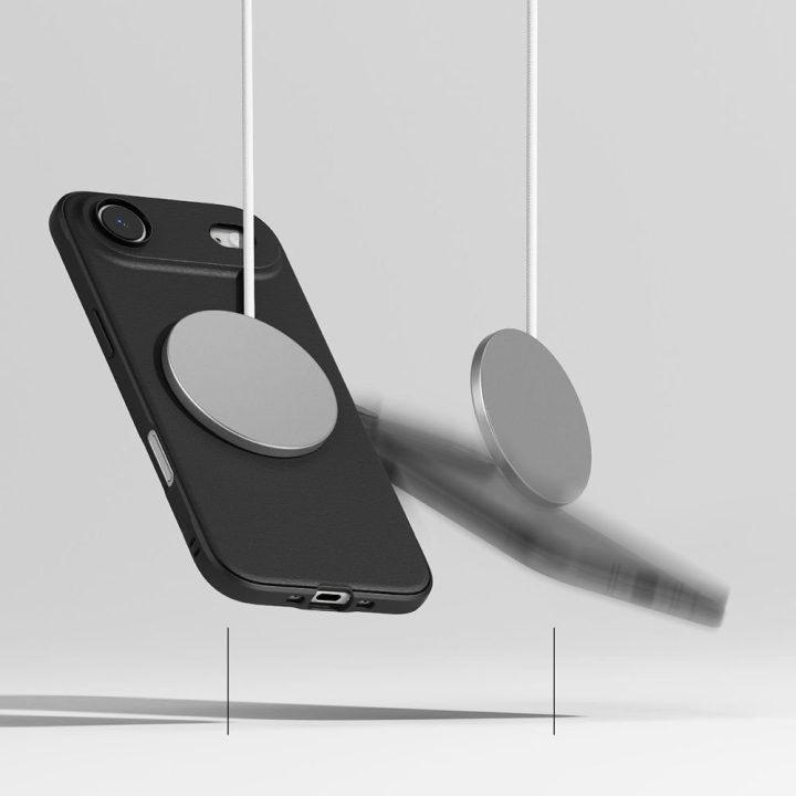 Telefono dėklas iPhone 17 Air juodas MagSafe Ringke Onyx