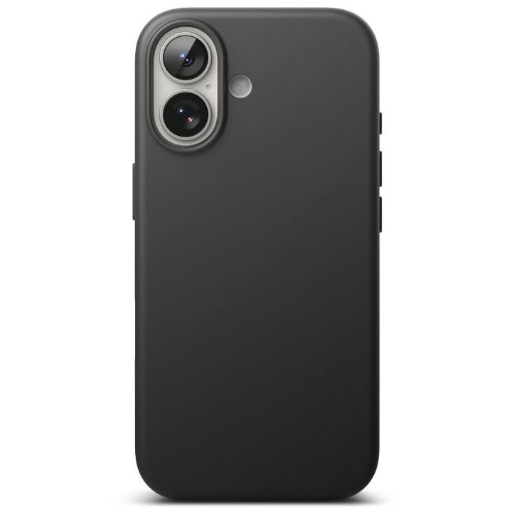 Telefono dėklas iPhone 17 violetinis silikoninis MagSafe Ringke