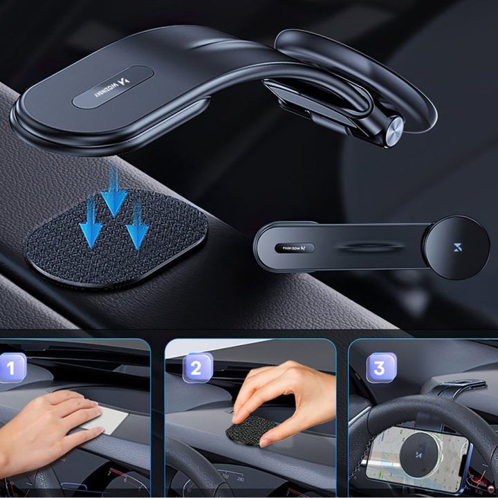 Automobilinis telefono laikiklis magnetinis MagSafe 15 W
