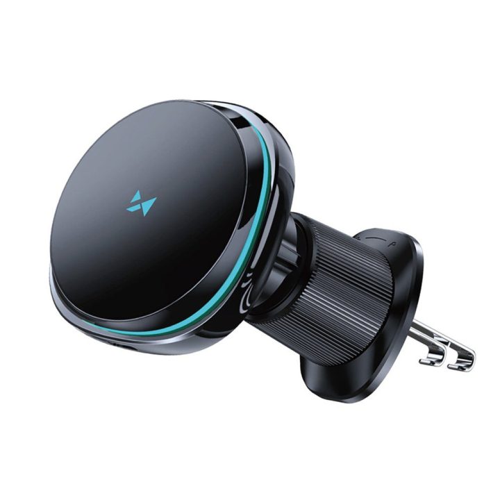Automobilinis telefono laikiklis su MagSafe ir belaidžiu krovimu 15 W