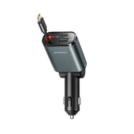Automobilinis kroviklis 3 viename su integruotu laidu 30 W