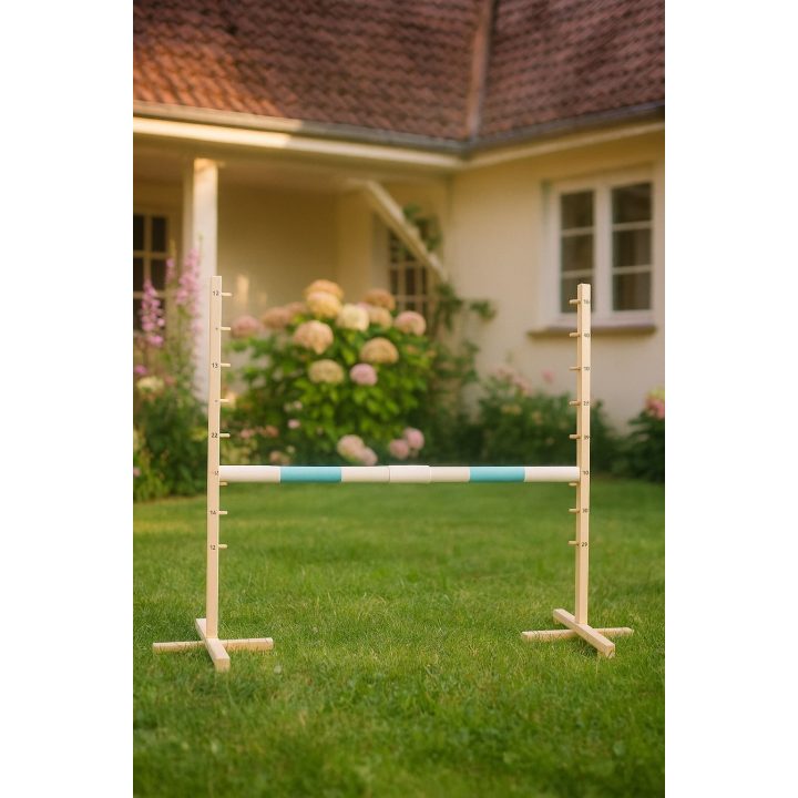 Šuolių kliūtis Hobby Horse šviesiai mėlyna 160×120 cm