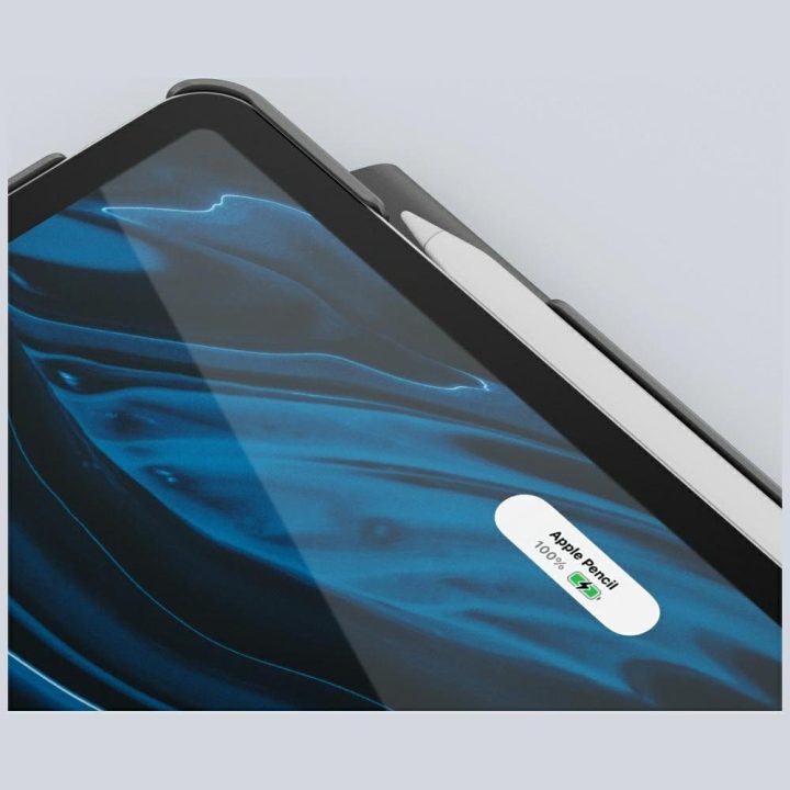 Planšetės dėklas iPad Air 13″ 2024 juodas magnetinis Uniq