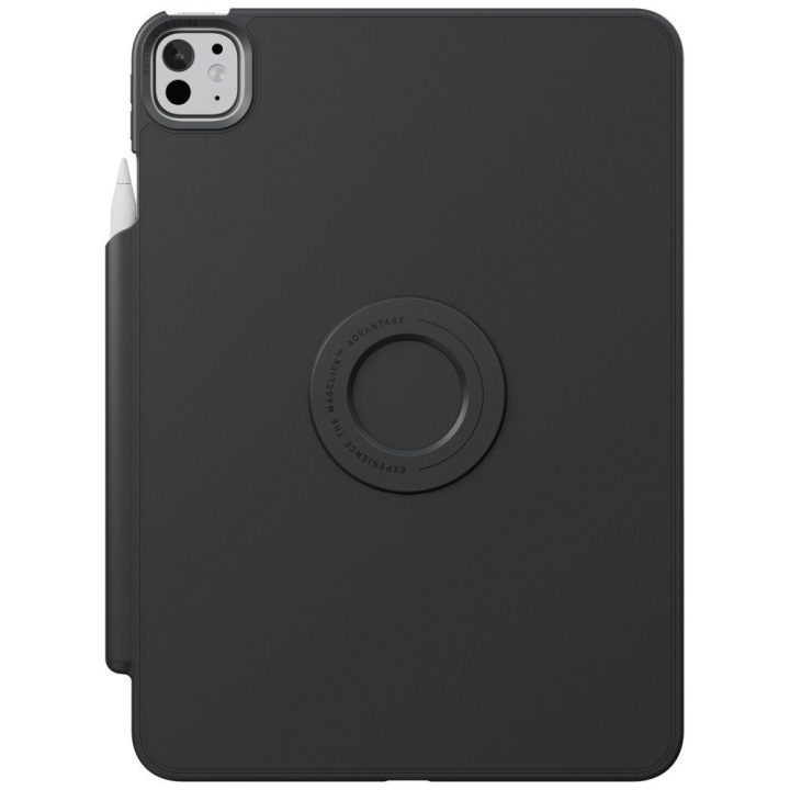 Planšetės dėklas iPad Pro 13″ (2024) juodas magnetinis Uniq
