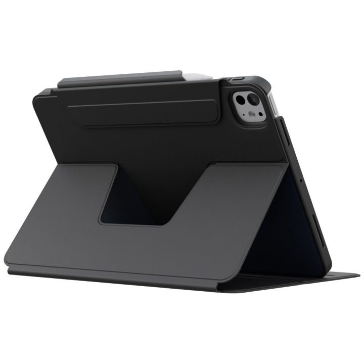 Planšetės dėklas iPad Pro 13″ (2024) juodas magnetinis Uniq